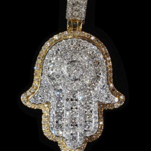 DIJE HAMSAN DIAMANTES NATURALES