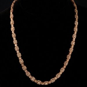 CADENA Diamantes naturales 45CM LARGO