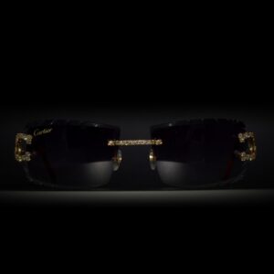 Lentes Cartier Oro 18K diamantes naturales
