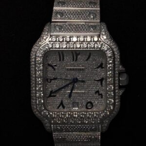 Reloj Cartier árabe